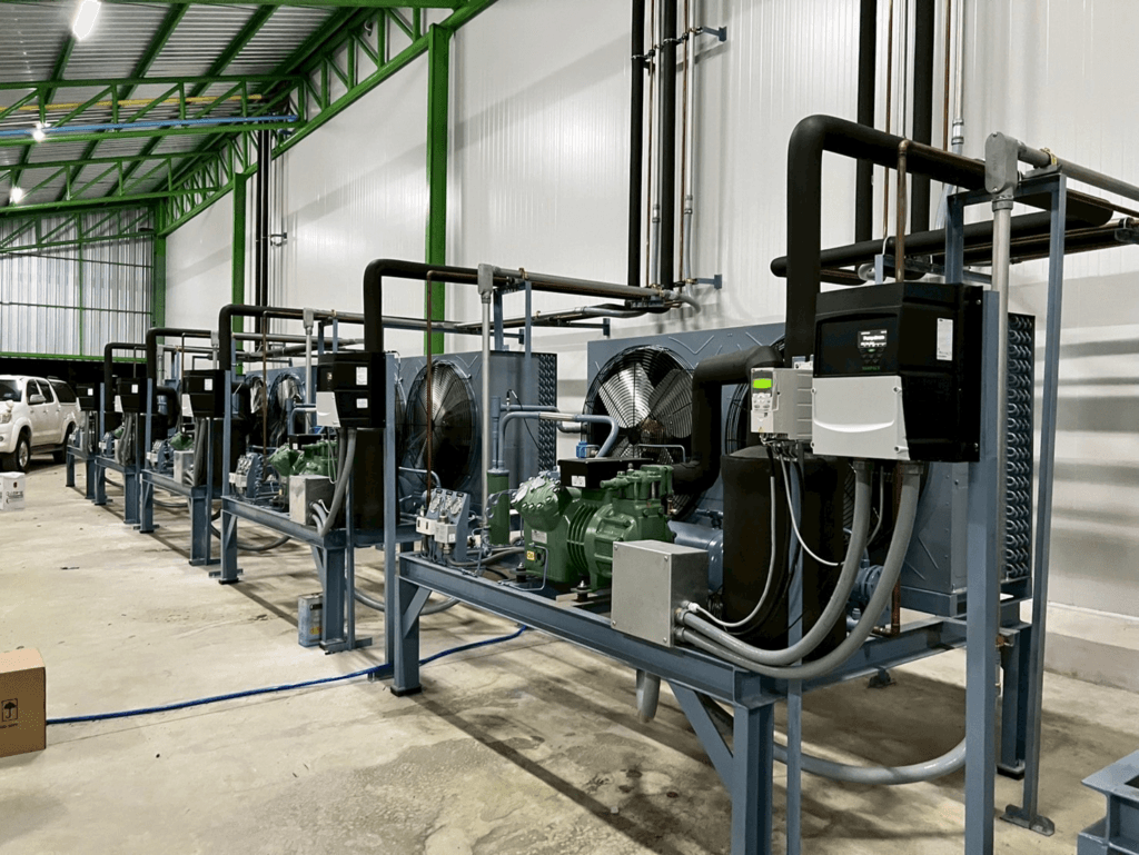 ห้องเย็นสำหรับผักผลไม้ อุณหภูมิ ความชื้น และการจัดเก็บ — Intercooling